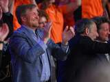 Koning Willem-Alexander bezoekt finale van jubileumeditie ABN AMRO Open