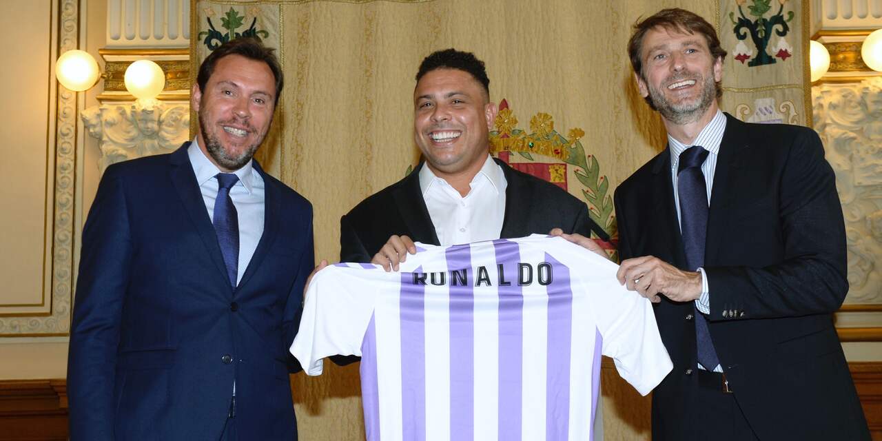Braziliaan Ronaldo nieuwe eigenaar van Spaanse club Real Valladolid