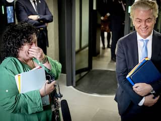 Groot contrast bij formatie: Wilders en Van der Plas jolig, Omtzigt somber