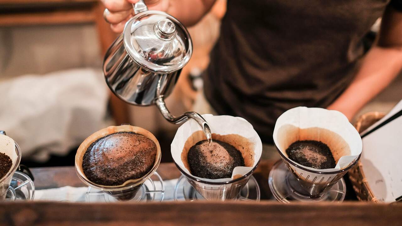 Filterkoffie bevat minder van het schadelijke cafestol.