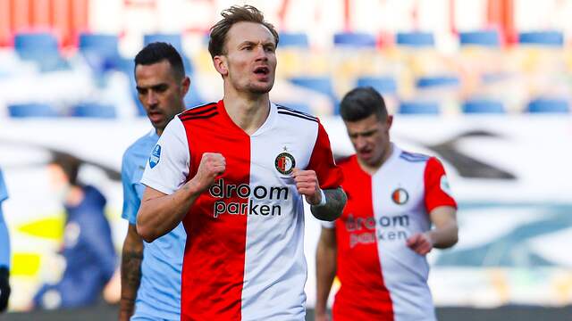 Mark Diemers mag na één seizoen alweer vertrekken bij Feyenoord.