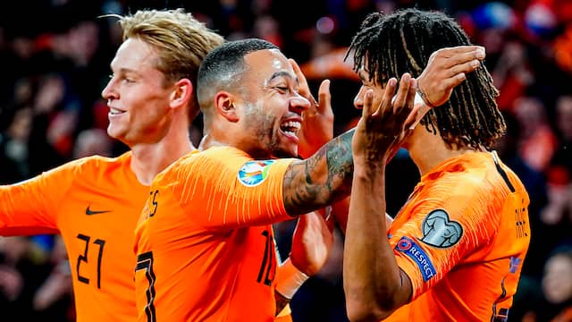 Nederlands elftal speelt in aanloop naar EK oefenwedstrijd ...