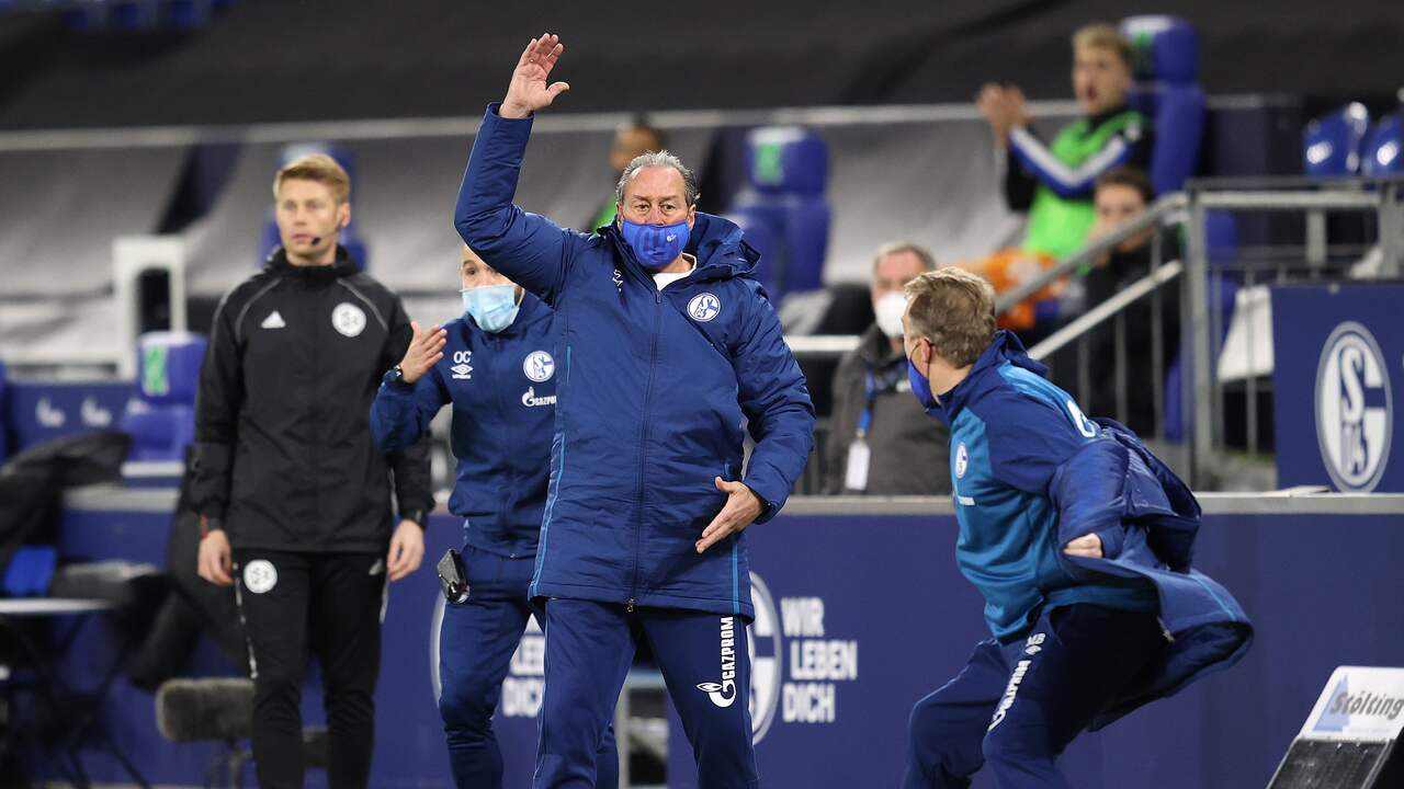 Stevens was in december onverwacht weer even interim-trainer bij Schalke.