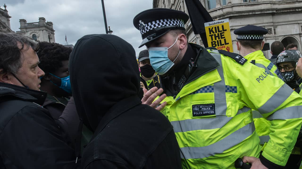 Dozens of arrests in London after protesters clash with police |  NOW