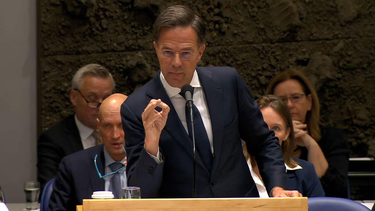 Beeld uit video: Rutte reageert op opmerking Baudet: 'Ging over alle grenzen'