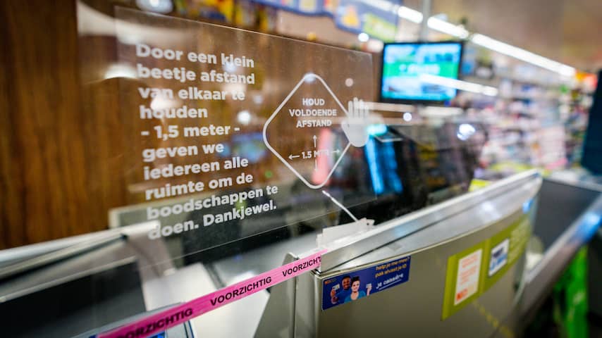Winkeldeuren mogen verder open, her en der met mondkapje of kuchscherm