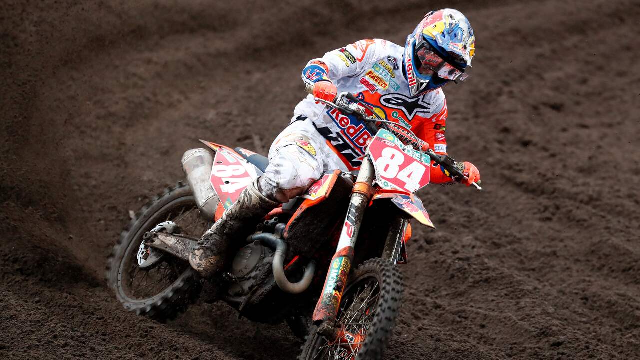 Jeffrey Herlings finisce proprio accanto al podio nel suo ritorno dopo un anno senza infortuni |  un altro sport