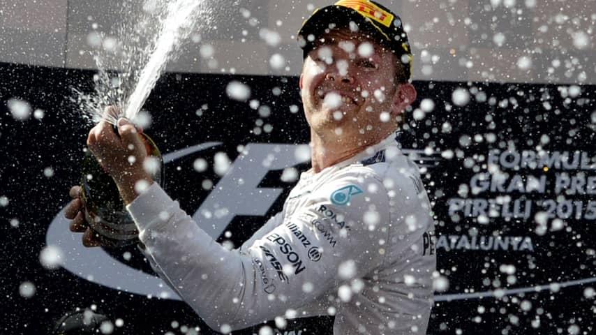Nico Rosberg GP Spanje