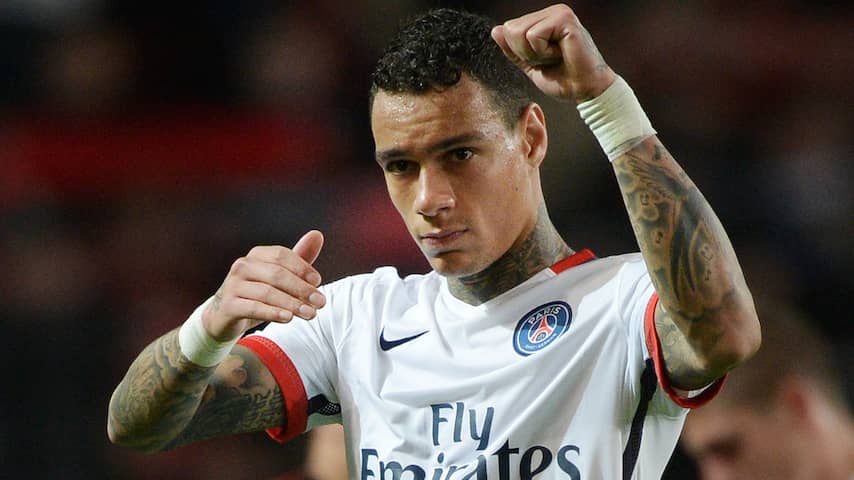 Van der Wiel still out for PSG - Eurosport