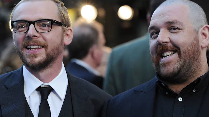 Simon Pegg en Nick Frost werken aan horror-komedieserie