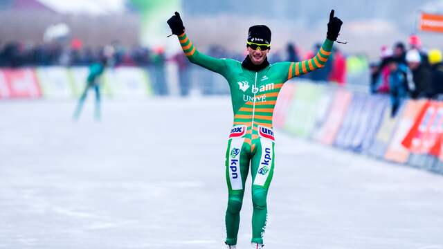 Christijn Groeneveld was in 2013 de voorlopig laatste NK-winnaar op natuurijs in Nederland.