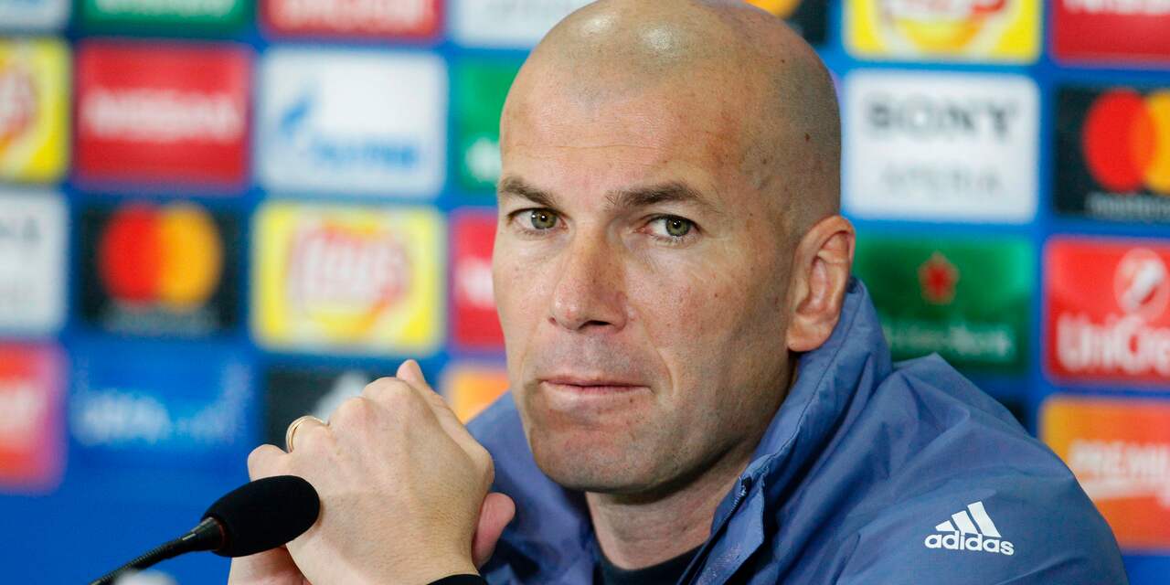 Zidane ondanks goede uitgangspositie Real op zijn hoede voor Napoli