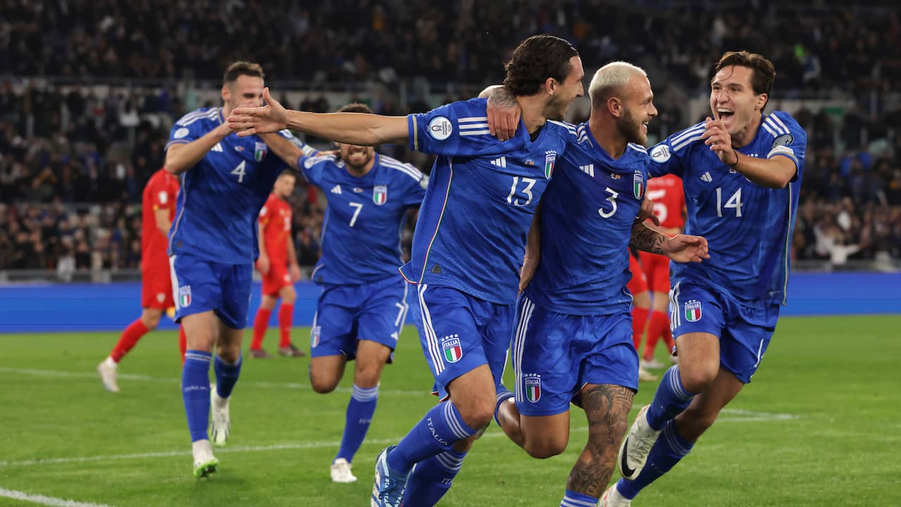 L’Italia ha prenotato il suo biglietto per gli Europei dopo una vittoria ricca di gol sulla Macedonia del Nord  Calcio