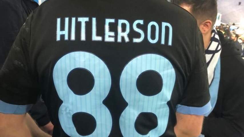 Lazio-fan wordt vervolgd voor dragen 'Hitlerson'-shirt bij derby van Rome