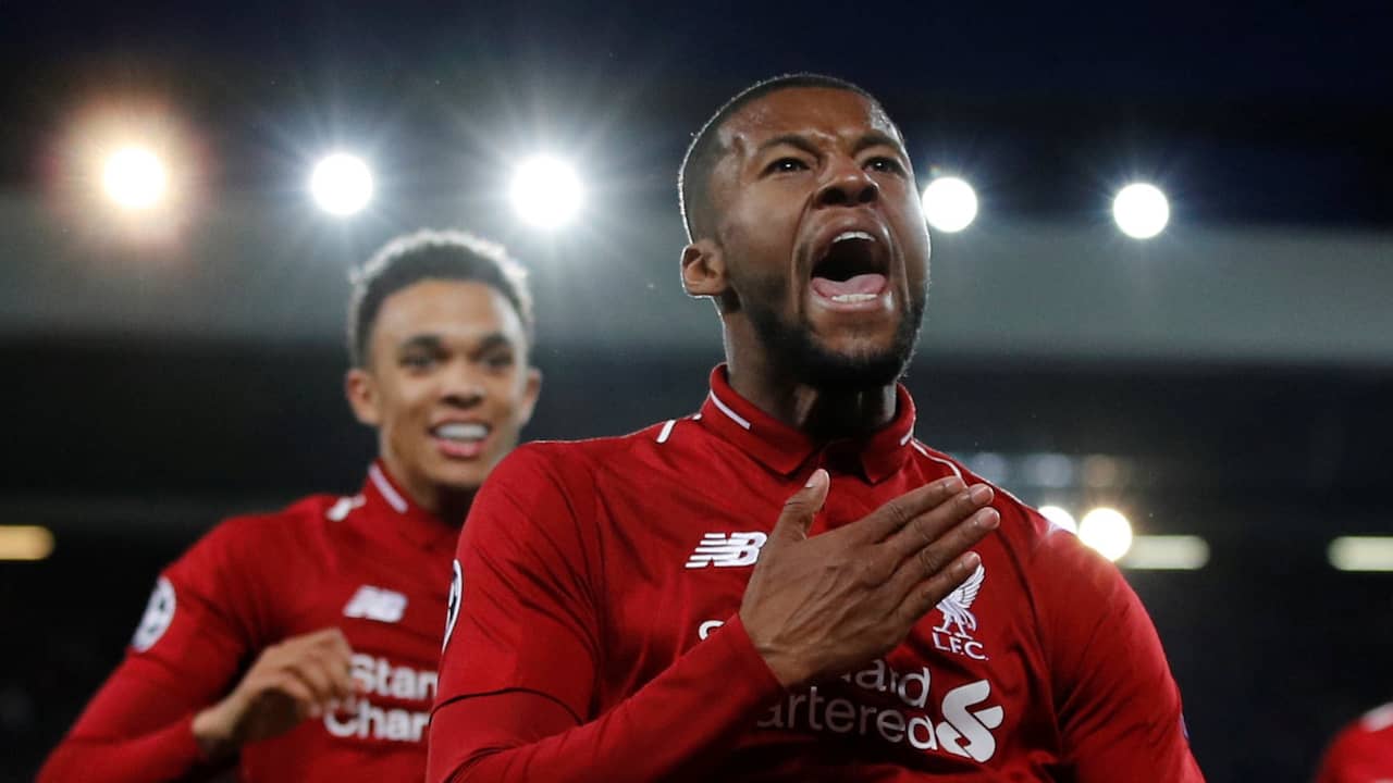 Wijnaldum schiet 2-0 binnen voor Liverpool