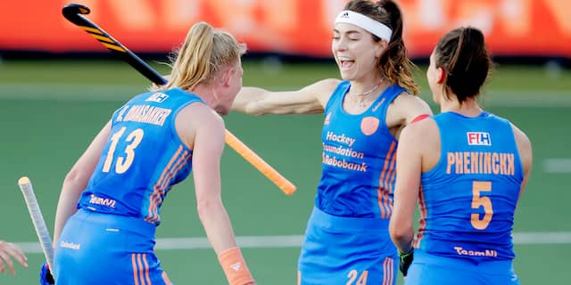 Hockeysters Zeker Van Halve Finales Op Ek Door Overtuigende Zege Op Spanje Nu Het Laatste Nieuws Het Eerst Op Nu Nl