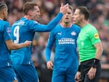 De Jong en Van Nistelrooij woest op arbitrage na goal Feyenoord in 'verlenging'