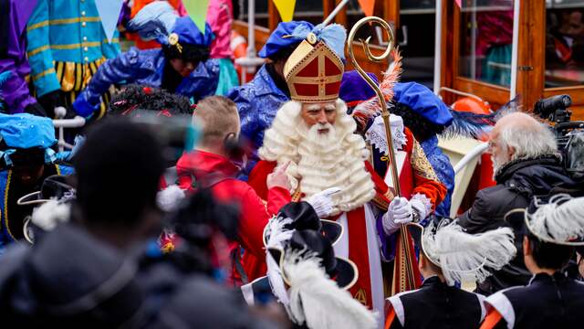 Intocht van Sinterklaas in Amsterdam