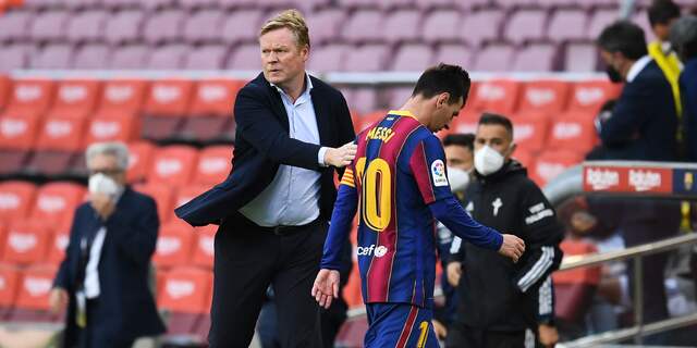 Koeman Vertrouwt Erop Dat Messi Zijn Contract Bij Fc Barcelona Verlengt Nu Het Laatste Nieuws Het Eerst Op Nu Nl
