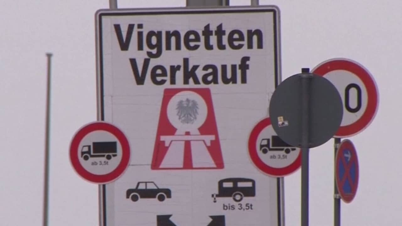 Beeld uit video: Niet-Duitse automobilisten de dupe van aangenomen tolwet