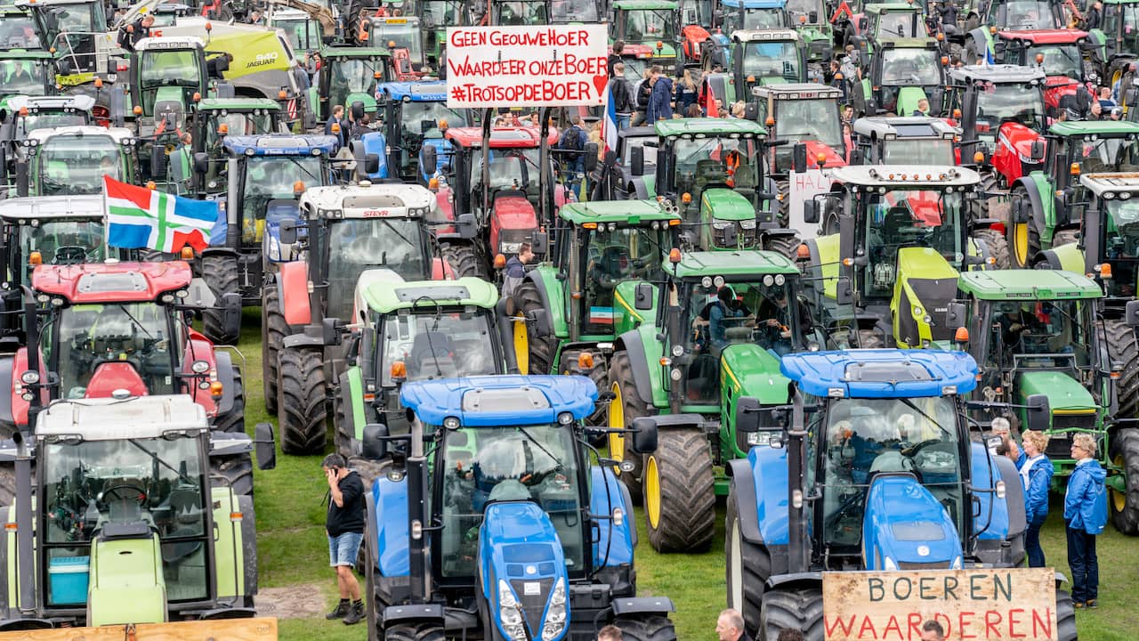 Een overzicht van een dag vol boerenprotest
