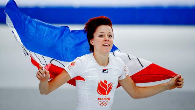 Jorien ter Mors pakte in 2018 in Zuid-Korea haar derde olympische titel.