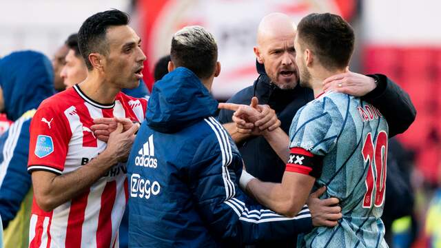 Na de gelijkmaker van Dusan Tadic werd het nog even onvriendelijk.