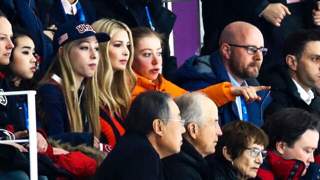 Visser geeft Trump schaatscollege