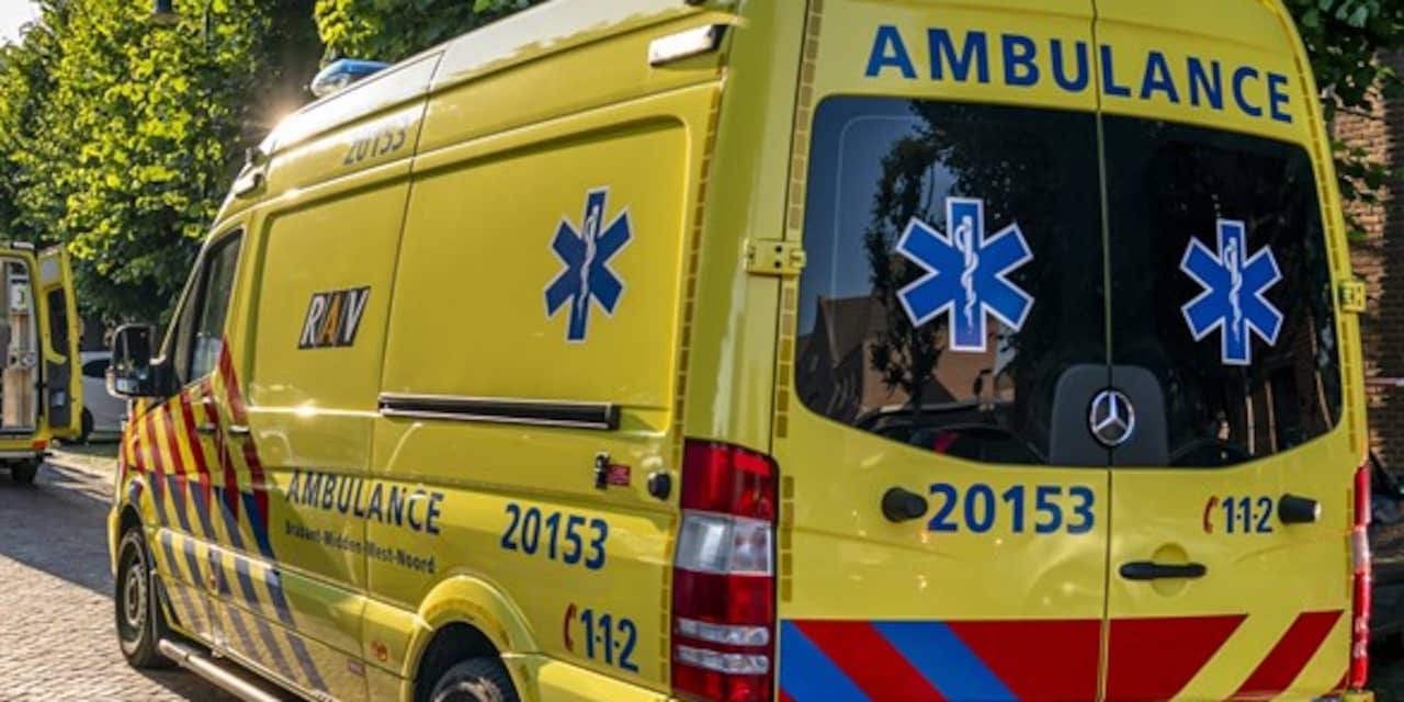 Beschonken automobilist naar ziekenhuis na ongeval in Bergen op Zoom