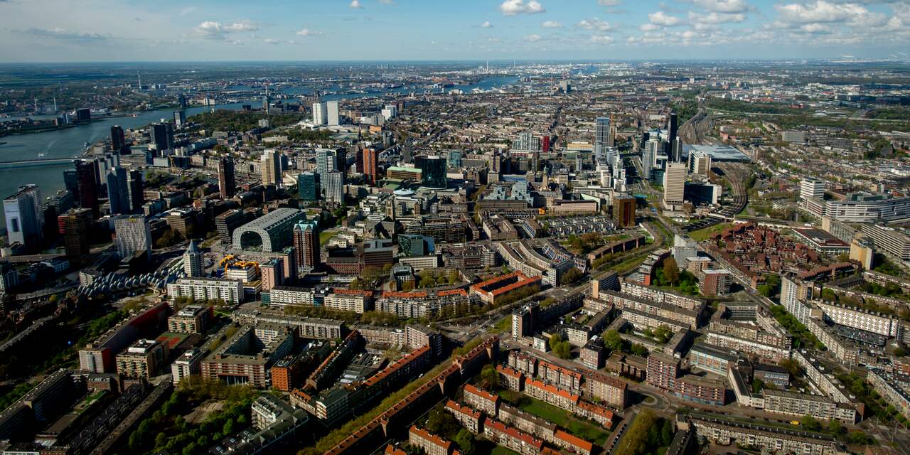 Rotterdamse binnenstad scoort hoogst op 'economische betekenis'