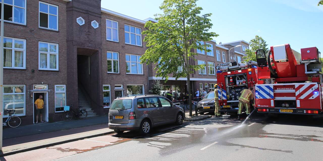 Brand in woning aan de Mient in Den Haag, geen gewonden