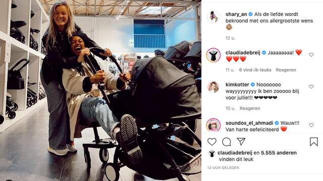 Shary-An Nivillac kondigt aan samen met haar vriendin een kind te verwachten. (Foto: Instagram/Shary-An Nivillac)