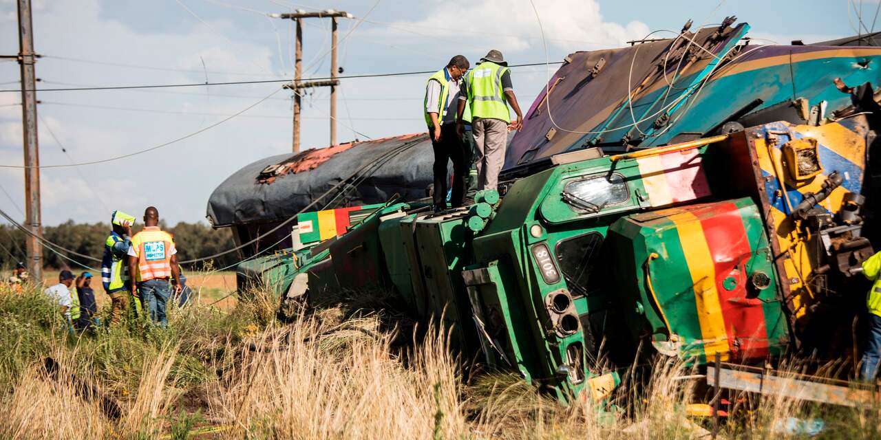 Aantal doden bij treinongeluk Zuid-Afrika gestegen naar 19