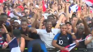 Uitzinnige Fransen vieren feest na WK-winst
