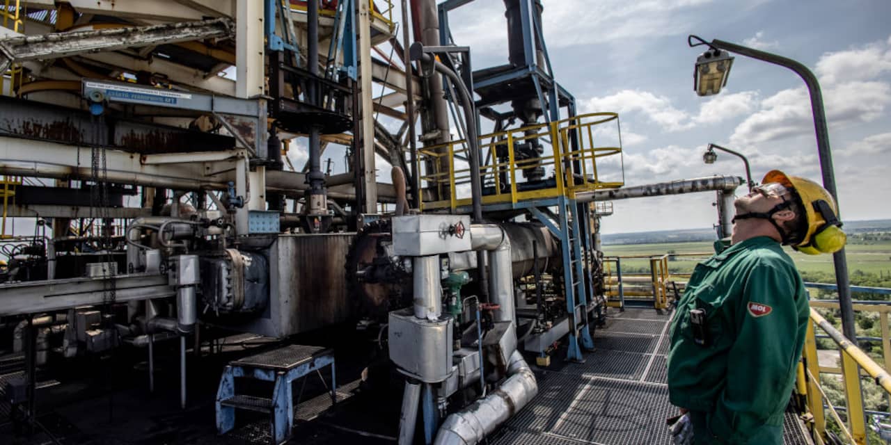 Russische olietoevoer naar Centraal-Europa ligt stil vanwege sancties