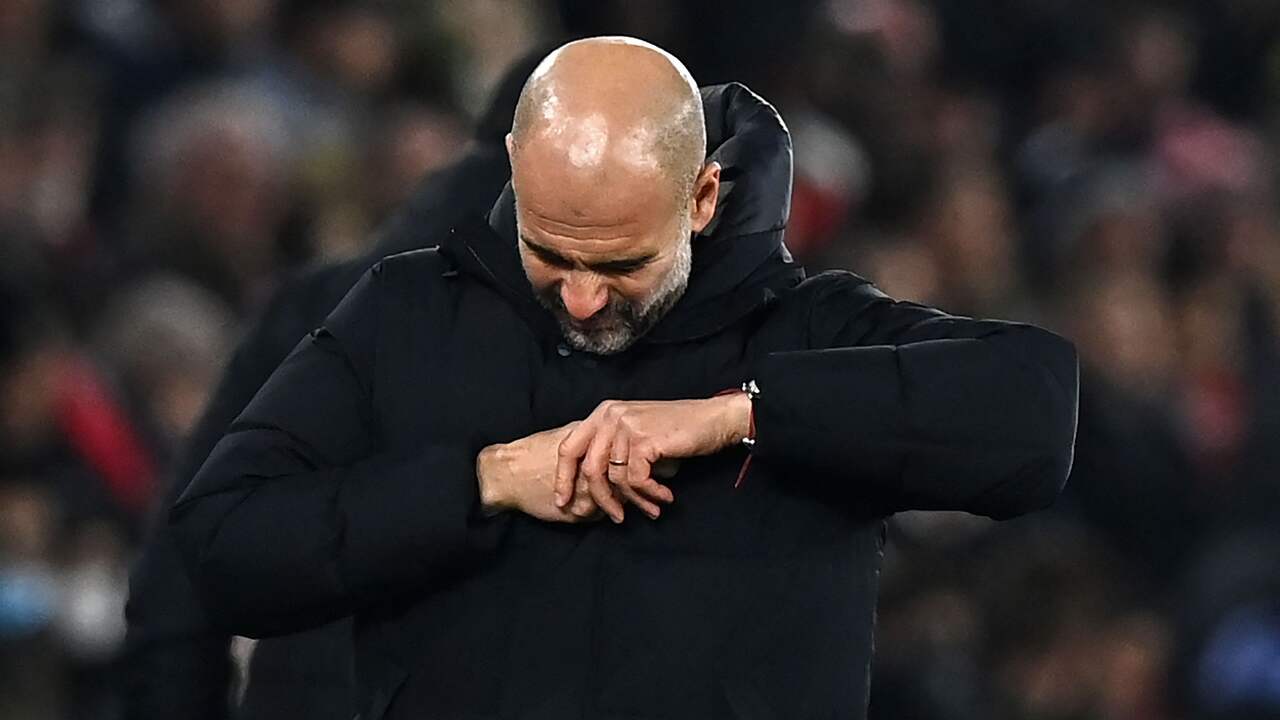 Het Manchester City van Josep Guardiola zag de fraaie zegereeks ten einde komen.