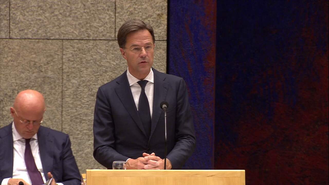 Beeld uit video: Rutte legt uit waarom excuses voor slavernij er nu niet komen