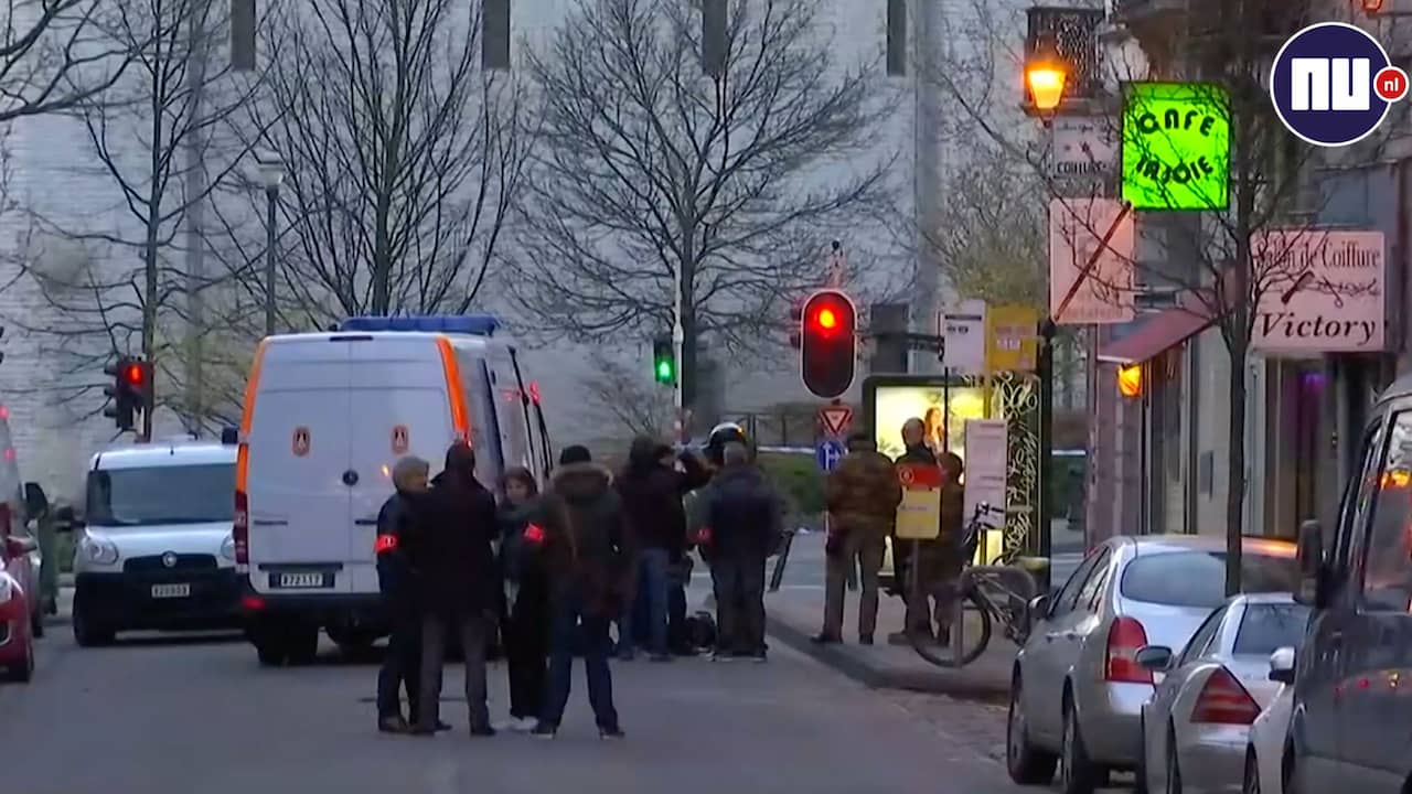 Beeld uit video: Chauffeur van voertuig met gasflessen aangehouden in Brussel