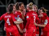 Vrouwen FC Twente herstellen zich met ruime zege en verstevigen koppositie
