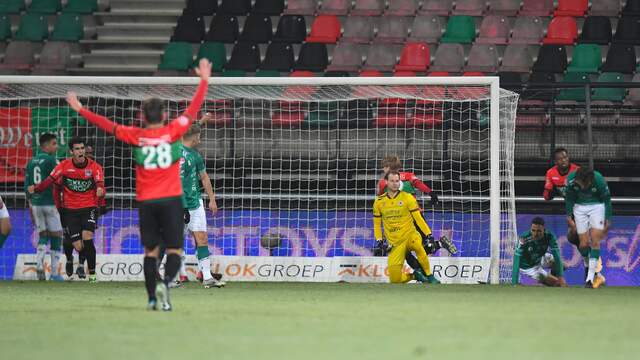 NEC kwam tegen Excelsior met 0-2 achter, maar trok de overwinning alsnog naar zich toe.