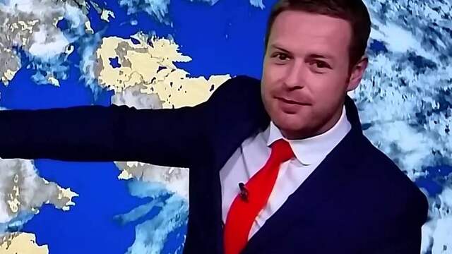 Weerman BBC moet dag na kerstborrel kotsen tijdens uitzending