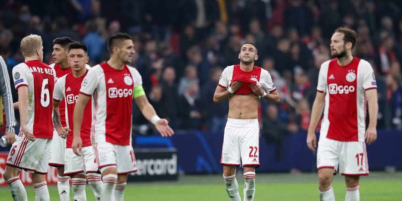 Ajax lijdt door late treffer Chelsea eerste nederlaag in Champions League