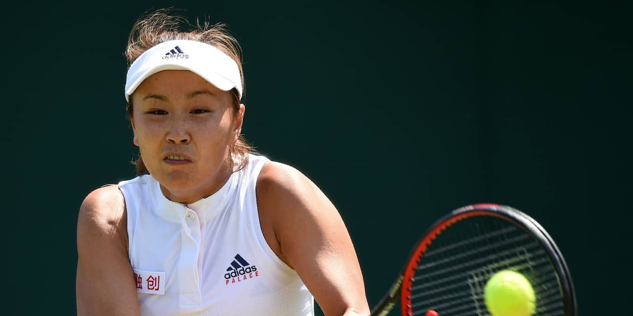 Chinese tennisster Peng tot november geschorst wegens vals spel