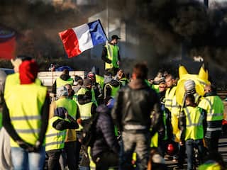 Frankrijk brandstofprotesten