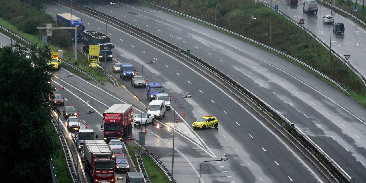 'Meeste ongelukken in 2015 op ringweg A10 bij Amsterdam'