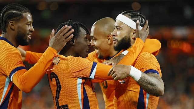 Samenvatting: Oranje wint overtuigend van IJsland in uitzwaaiduel (4-0)
