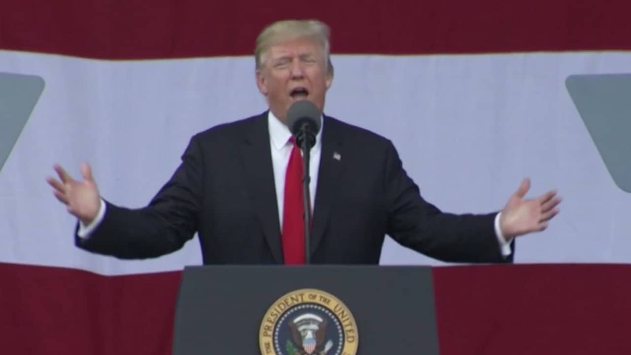 Beeld uit video: Trump: 'Geweldige scouts worden geweldige Amerikanen'