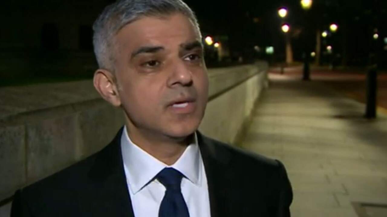 Beeld uit video: Burgemeester Londen gelooft dat terroristen 'verslagen' kunnen worden