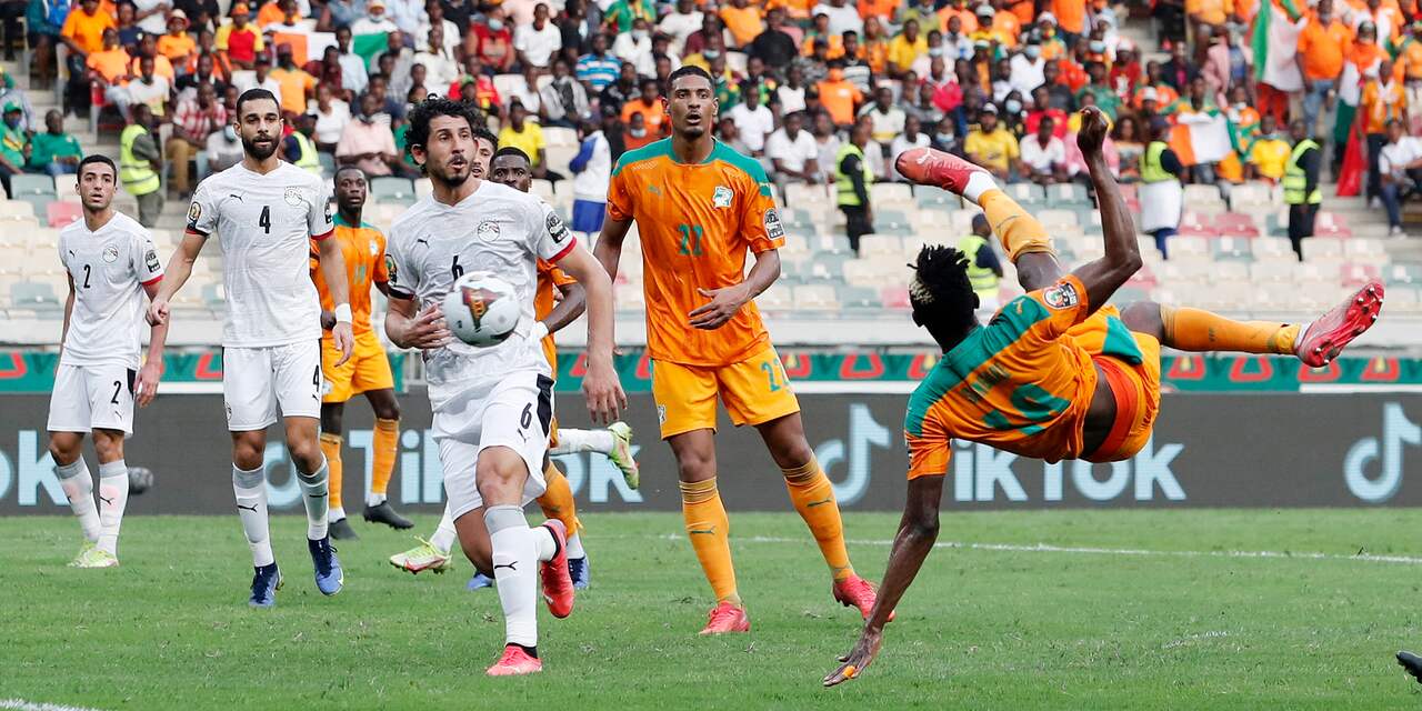 Sangaré en Haller met Ivoorkust na penaltyreeks uitgeschakeld door Egypte