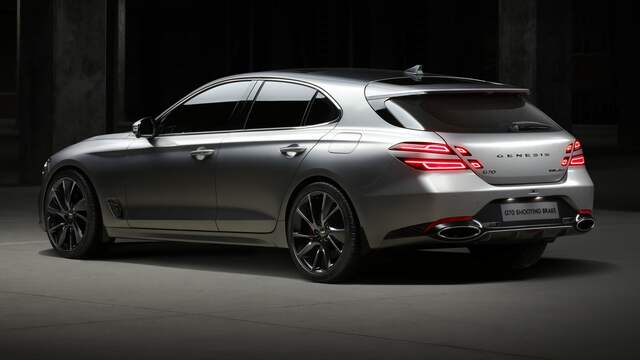 Genesis wil met de speciaal voor Europa ontwikkelde G70 Shooting Brake duidelijk maken dat het menens is.